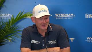 Brandt Snedeker Preview Press Conference Wyndham Championship 2024 [upl. by Dilahk800]