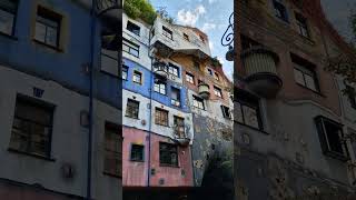 4K HUNDERTWASSER VILLAGE WIEN ÖSTERRIKE 10OKTOBER 2024 [upl. by Zurc]