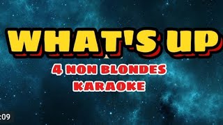 🔴WHATS UP4 NON BLONDESKARAOKE COVER [upl. by Dempsey]