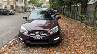 PROTON SAGA PREMIUM S MC2 Walkaround  Start up  Boot  Engine view [upl. by Washburn]