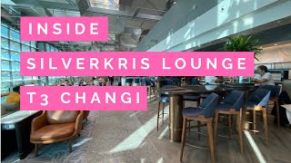 SilverKris Lounge Terminal 3 Singapore Changi Airport  See It All [upl. by Sabine965]