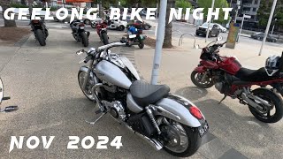 Geelong bike night Nov 2024 [upl. by Eduardo]