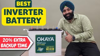 OKAYA PRO Power Inverter Battery Review 2024  Best Inverter Battery in India  Unboxing amp Review [upl. by Faye320]