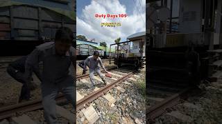 Railway Apprentice Duty Days  109 PART  2 Break van wheel changing in a open line railapprentice [upl. by Enautna448]