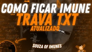 🔥 COMO FICAR IMUNE AS NOVAS TRAVAS TEXTO 🔥 FICANDO IMUNE A TODAS AS TRAVA TEXTO E EMOJI 🔥 100 IMUNE [upl. by Conias]