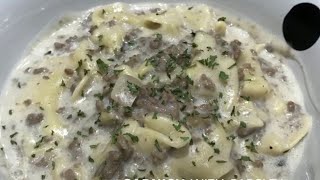 Hamburger Stroganoff in my Instant Pot Ultra [upl. by Ebba]