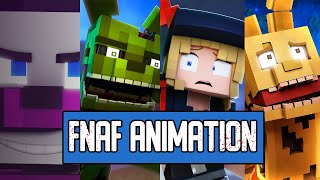 ТОП 5 ФНАФ КЛИПОВ В МАЙНКРАФТMinecraft FNAF Animation Music Video [upl. by Toulon]