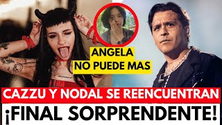 🔥AL BORDE DEL DRAMA Christian Nodal y Cazzu Se Encuentran de Nuevo y Ángela Aguilar Queda Atras [upl. by Marvin]