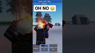 SpiderMan 🕷 VS GHOST RIDER 💀🔥 Is insane  AVENGE ROBLOX [upl. by Aicital]