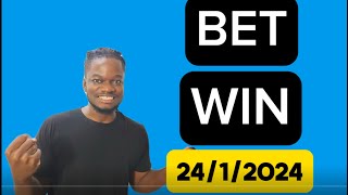 FOOTBALL PREDICTIONS TODAY 2412024 SOCCER PREDICTIONS TODAY  BETTING TIPS footballpredictions [upl. by Jammin]