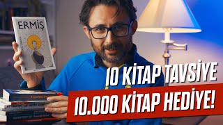 10 kitap tavsiye 10000 KİTAP HEDİYE [upl. by Dennis]