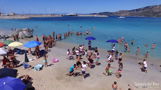 Spiaggia del Riso Villaggio Camping Village a Villasimius Cagliari in Sardegna [upl. by Adyaj]