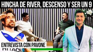 ENTREVISTA CON MARIANO PAVONE UN 9 TANQUE DE ESOS QUE YA CASI NO HAY  River Estudiantes y más [upl. by Ennairoc]