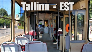 TALLINN  Tatra KT4SU auf der Linie 2 2013 [upl. by Ailb]