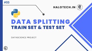 Belajar Data Science Project  03 Data Splitting Train set amp Test set [upl. by Sharlene]