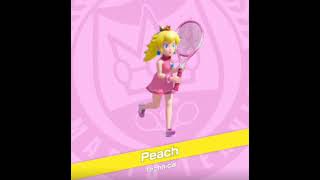 Peach Running in Mario Tennis Aces Shorts [upl. by Couture]