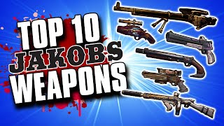 The Top 10 BEST JAKOBS Weapons in Borderlands History [upl. by Odnanref]