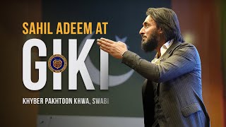 Sahil Adeem in Ghulam Ishaq Khan Institute  Latest Session [upl. by Ewolram]