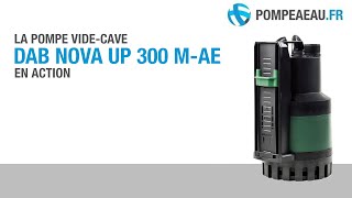 La pompe videcave DAB Nova Up 300 MAE en action [upl. by Aitram]