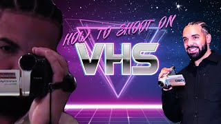 HOW TO SHOOT ON A VHS CAMCORDER [upl. by Danas]