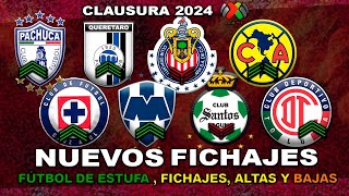 ✅ NUEVOS FICHAJES CONFIRMADOS LIGA MX CL2024  CHICOTE CALDERÓN AL AMÉRICA HAROLD A MONTERREY [upl. by Toombs]