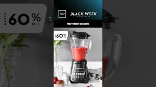 Hamilton Beach con hasta 60 Off este Black Week en Kitchen Center [upl. by Hardej]