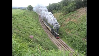 The 75th Anniversary Limited with 6024 King Edward I  2nd July 2005 [upl. by Norga582]