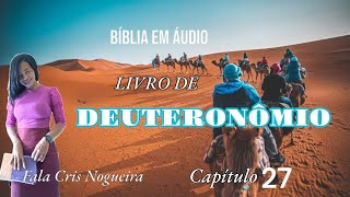 DEUTERONÔMIO CAPÍTULO 27 biblianarradaemaudio [upl. by Ainirtak]