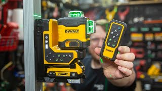 NEW Dewalt 3x360 Remote Control Laser  DCLE34035D1XE [upl. by Jahdiel]