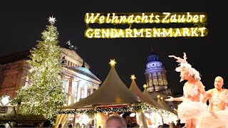 Christmas Market at Gendarmenmarkt Berlin [upl. by Cinomod]