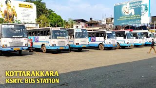 Kottarakkara KSRTC Bus Stand Kollam District Kerala [upl. by Mientao]