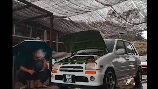 Perodua Kancil Turbo Enjin L5 Japan [upl. by Gerianne]