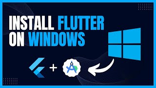 How to install Flutter on Windows 2024  Setup Android Studio for Flutter Step by Step [upl. by Francie]