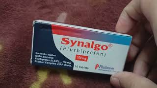 Synalgo 100Mg  Flurbiprofen used for toothache  Is Froben a pain killer  Momin Medical Corner [upl. by Mandel898]