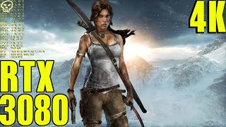 Rise of the Tomb Raider RTX 3080 Performance 4K UltraHD [upl. by Nyloc149]