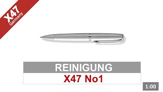 X47 No1 Stift  Reinigung des No1 erklärt [upl. by Phillis]