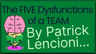 The Five Dysfunctions Of A Team By Patrick Lencioni Animated Summary [upl. by Jaehne511]