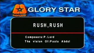 RUSH RUSH  Paula Abdul  Karaoke Version  Honstar Glory Star [upl. by Mharg933]