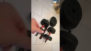 Dumbbell set barbell set with 20kg weight [upl. by Gnik]