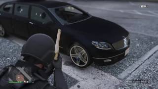 Gta 5 online HVY Insurgent vs turreted limo test [upl. by Lerrad]