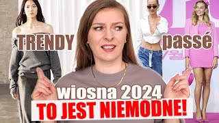 ❌ 10 TRENDÓW KTÓRE SĄ JUŻ NIEMODNE I ICH MODNI NASTĘPCY  TRENDY WIOSNA LATO 2024 ShoeLove [upl. by Etnohs358]