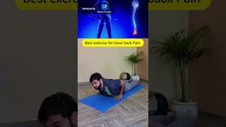 Relief lower back pain through by yoga motivation backapain fitness morningstretches [upl. by Sharos]