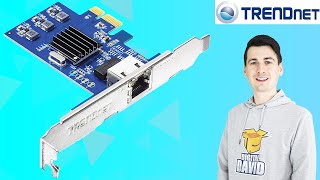 TRENDnet 25GBASET PCIe Network Adapter Installation  TEG25GECTX Review [upl. by Danforth601]