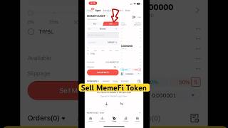 How to Sell memefi Coins in Wallet 🔥👍… memefi wallet telegram [upl. by Paza]