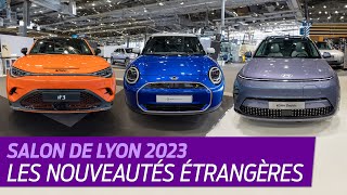 Salon automobile de Lyon 2023 Les nouveautés étrangères [upl. by Filiano]