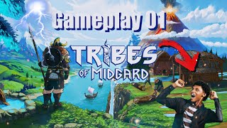 tribes of midgard  Sobrevivencia 01 [upl. by Phil]