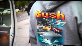 STAGE HAND FIRED FOR BUSH SHIRT [upl. by Far384]