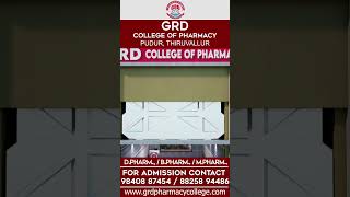 GRD COLLEGE OF PHARMACY  ANIMATION VIDEO [upl. by Grados]