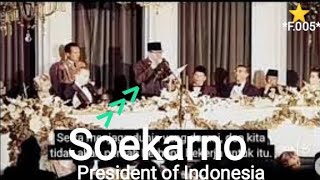 Soekarno Speech By The President of Indonesia at United Nations Pidato Presiden Soekarno di PBB [upl. by Sivart]