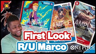 Is This OP08s BEST Leader Lets Talk RU Marco One Piece Card Game [upl. by Tamara]